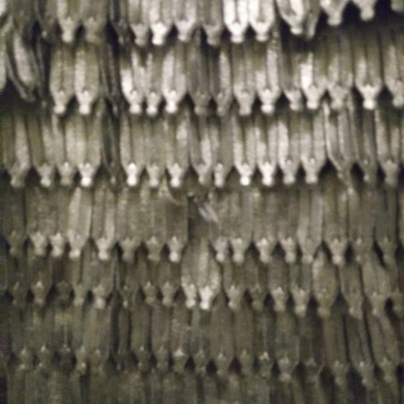 Fringed faux leather skirt - size S - Picture 6 of 6